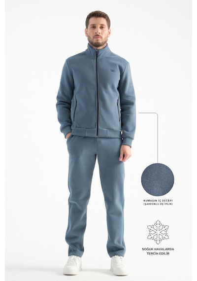 Shooter Sportswear Shooter Deluxe Kışlık Erkek Eşofman Takımı Dikiş Detaylı Regular Kalıp Orman Yeşili Shooter Sportswear Shooter Deluxe Kışlık Erkek Eşofman Takımı Dikiş Detaylı Regular Kalıp Orman Yeşili
