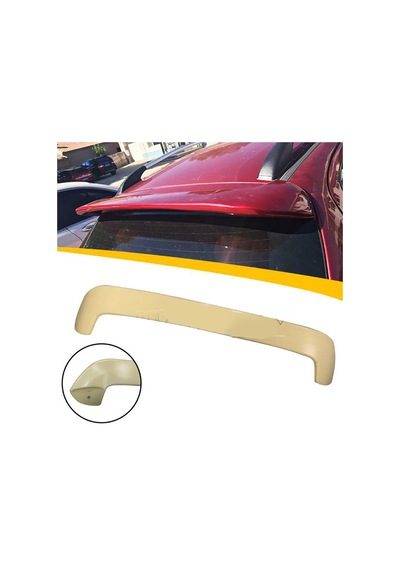 Peugeot 206 Bagaj Üstü Spoiler Parlak Siyah Spoyler Plastik İthal