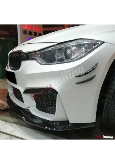Bmw F30 M3 Ön Lip Abs Plastik Parlak Siyah