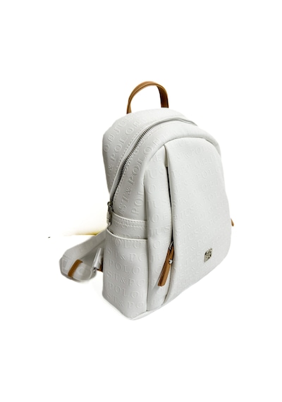 Just Polo Kadın Yeni Sezon Büyük Boy Sırt Çantası 6011mh Beyaz Camel