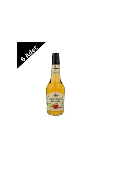 Kühne Organik Elma Sirkesi 500 Ml X 6 Adet