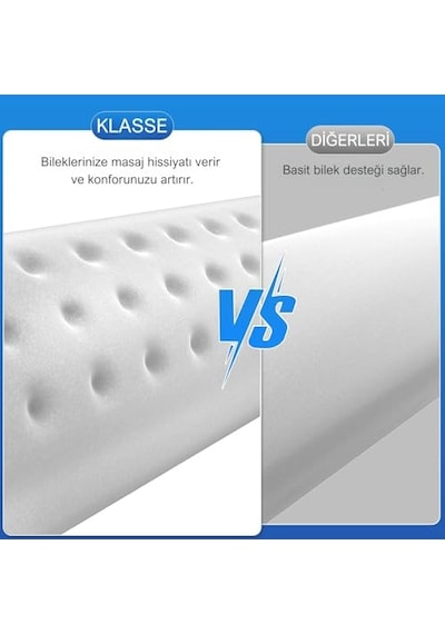 Ayrex Klasse Gaming Klavye Ve Mouse Bilek Destek Seti, Ergopad, Kaymaz Tabanlı, Nefes Alan Kumaş, Hassasiyet Önleyici