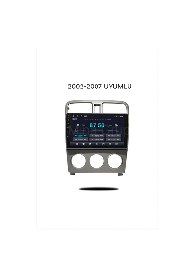 Subaru 2002-2007 Uyumlu Multimedya Carplay & Android Auto - Geri Görüş Kameras Hediye 8gb 8