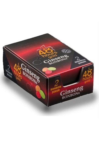 48 Hours Ginseng Bonbon Gizli Gönderim 12 Kutu 24 Adet