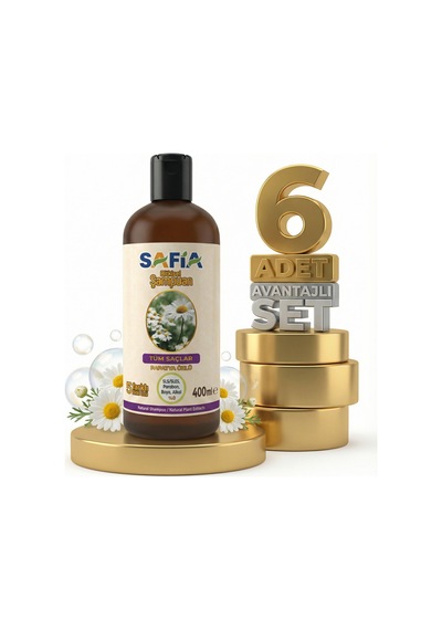 Safia Tüm Saçlar İçin Şampuan 6x400 Ml