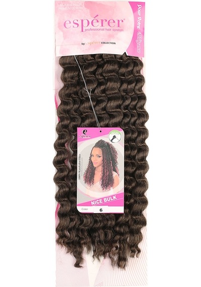 Nice Bulk Afro Su Dalgası Saç - Kumral