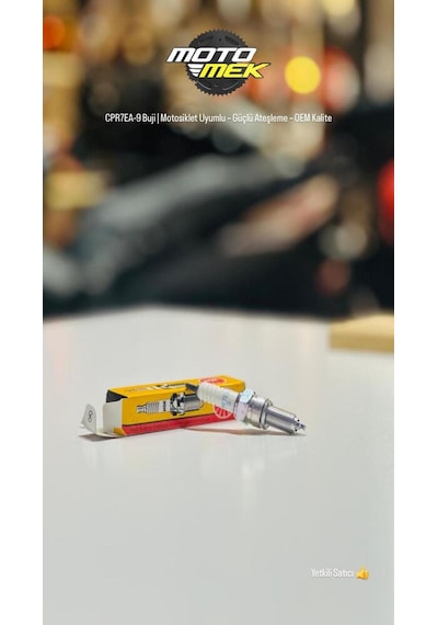 Suzukı Address 110 Cpr7ea-9 Buji Motosiklet Uyumlu Güçlü Ateşleme Oem Kalite