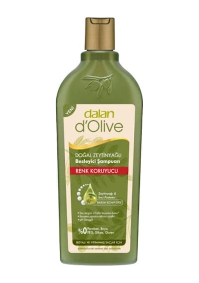 Dalan Dolive Doğal Zeytinyağlı Renk Koruyucu Besleyici Şampuan 400 ML