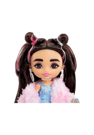 Extra Mini Bebekler Peluş Ceketli Elbise