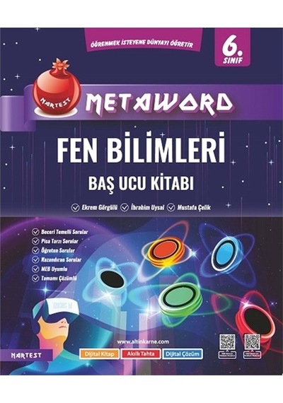 6. Sınıf Metaword Fen Bilimleri -  Nartest