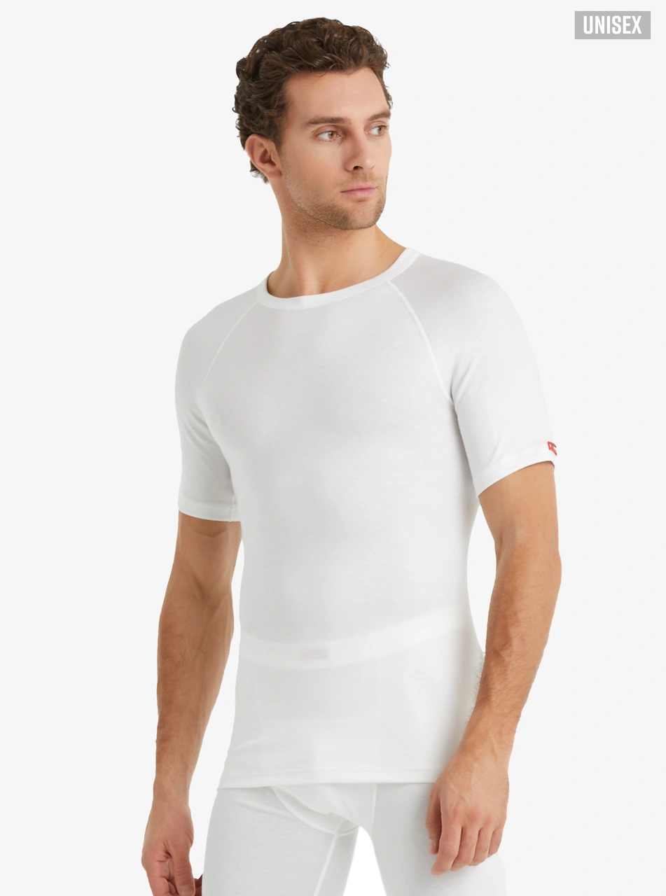 Unisex Termal Tişört 2. Seviye 9258 - Beyaz