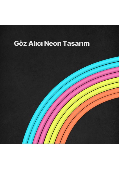 Usb-c - Usb-c 120cm 60w Pd/qc Hızlı Şarj/data Kablosu Neon 2dk59n Neon Turuncu