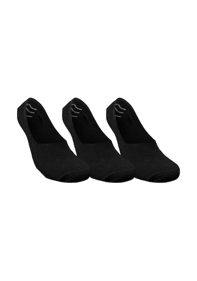 Skadi Mons Invisible 3 Pack Unisex Siyah Çorap 1605030223-001 Siyah