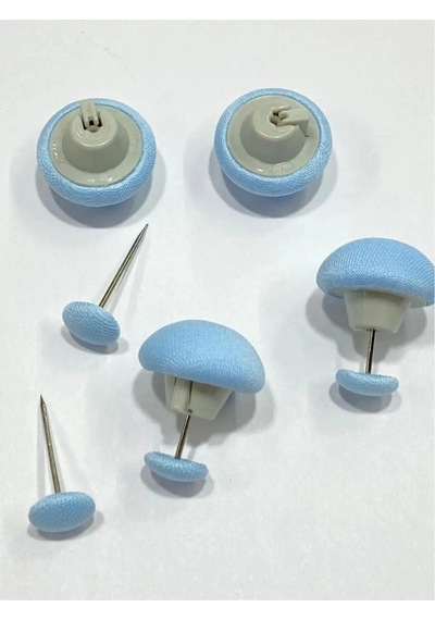 Yorgan Kılıfı Ve Çarşaf Tutucu Sabitleyici Yastık Nevresim Sabitleyici İğne/ 4 Lü Set - Mavi