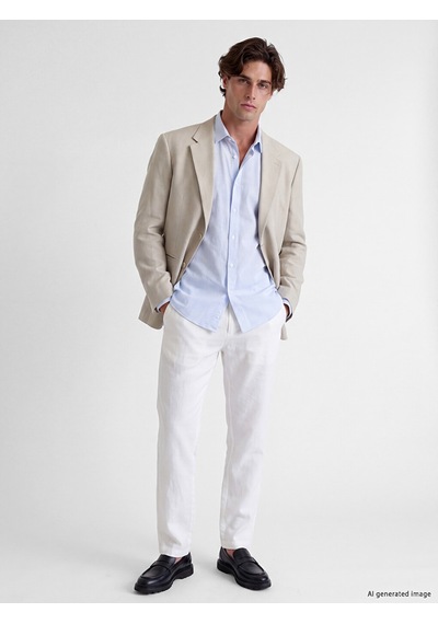 Lcw Vision Bej Regular Fit Erkek Blazer Ceket