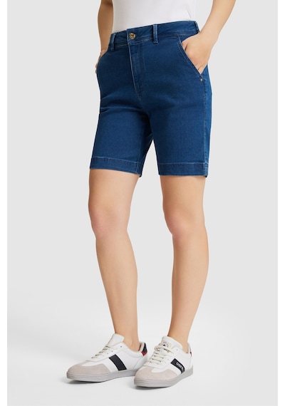 U.S. Polo Assn. Kadın Mavi Jean Şort 50323900-dn0022 Mıd Blue
