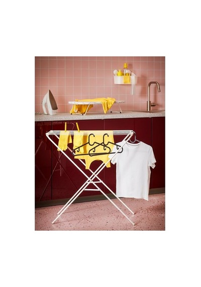 Ikea Jäll Çamaşır Kurutma Askılığı, Beyaz, 79x40x82 Cm