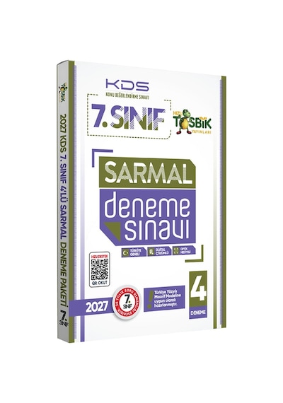 2027 7.Sınıf KDS (Konu Değerlendirme Sınavı) Sarmal Deneme Seti 4lü Türkiye Geneli Dijital Çözümlü