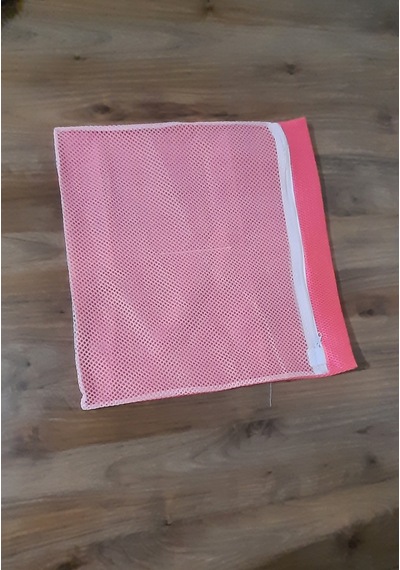 Pembe Fermuarlı - Hassas Çamaşır Terlik Ayakkabı Yı Filesi Büyük Boy Çok Renkli