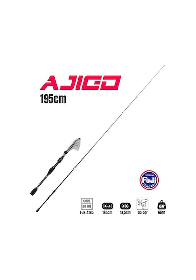 Ajigo 195cm 05-5gr Teleskopik Lrf Kamışı Standart