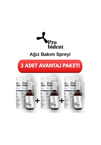 Clinic Onarıcı Hyalüronik Asit İçeren Ağız Bakım Spreyi İmplant-ağız Yaraları İçin - 3'lü Paket
