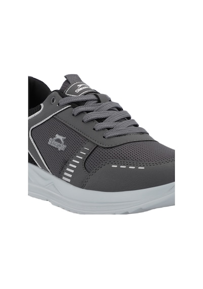 Slazenger GUMMY I Erkek  Koyu Gri Koşu & Yürüyüş Spor Ayakkabısı
