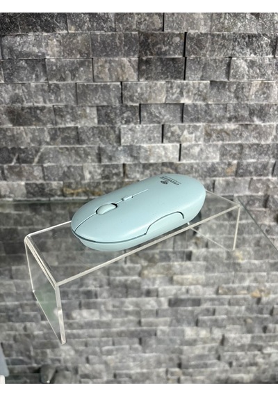 Şarj Edilebilir Kablosuz Mouse Bluetooth + 2.4g Çift Mod -