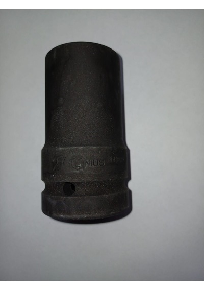Genius Darbeli Lokma 1" -27mm Derin/uzun Boy 90mm, 1 Adet