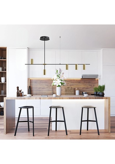 Voxlamp Portugal I Sarkıt Led Avize 120 Cm 25 Watt Çok Renkli