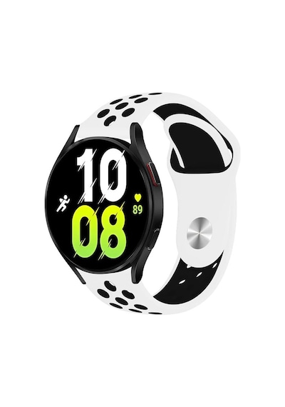 Forzacase Huawei Watch Gt2 Pro 46mm Uyumlu Delikli Silikon Kordon Kayış - Fc137 Beyaz