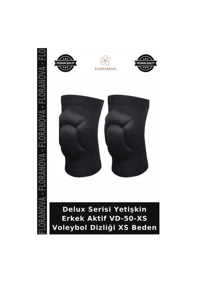 Delux Serisi Yetişkin Erkek Aktif Vd-50-xs Voleybol Dizliği Xs Beden Çok Renkli
