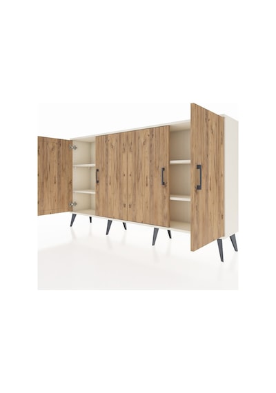 Arges Konsol 4 Raflı 4 Kapaklı 176x30x99 Aytaşı-çam/aytaşı Atlas Çam/aytası - Aytası Arges Konsol 4 Raflı 4 Kapaklı 176x30x99 Aytaşı-çam/aytaşı Atlas Çam/aytası - Aytası