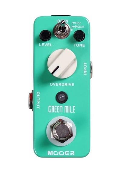 Mooer Mod1 Micro Seri Green Mile Overdrive Pedalı