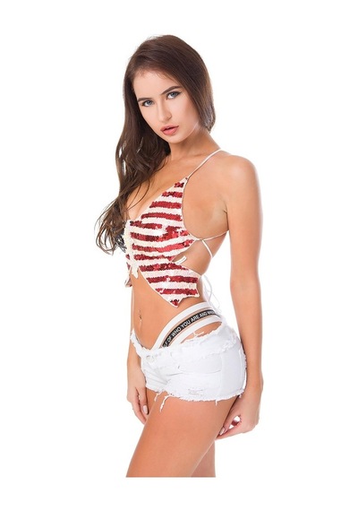 Merry See Bel Lastik Detaylı Denim Kot Şort