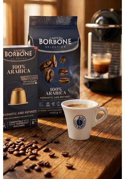 Caffe Borbone Arabica Ve Decaf Kapsül Çekirdek Filtre Set - Nespresso Uyumlu, 3 Yöntem Tek Pakette Diğer