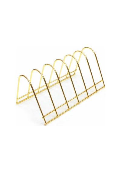 Metal Gold Ferforje Tabaklık- Tabak Standı Metal 35 X 26 Altın Tr Diğer
