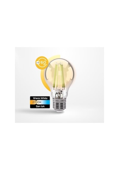 A Sınıfı Enerji Tasarruflu Filament Ampul, 3.8w