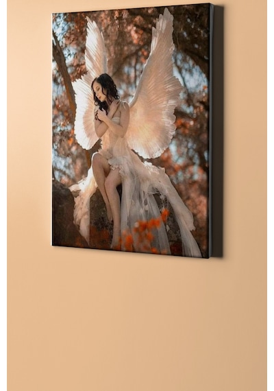 Webstyle Sayılarla Boyama Seti Kasnaklı Meleğin Umudu 50 X 65 Cm