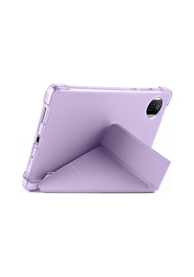 Fuchsia Honor Pad X7 8.7 İnç İle Uyumlu Kalem Bölmeli Uyku Modlu Standlı Trifolding Tablet Kılıfı Kılıf