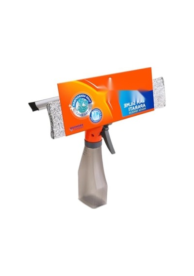 3'ü 1 Arada Mikrofiberli Cam Silme Aparatı Açık Gri