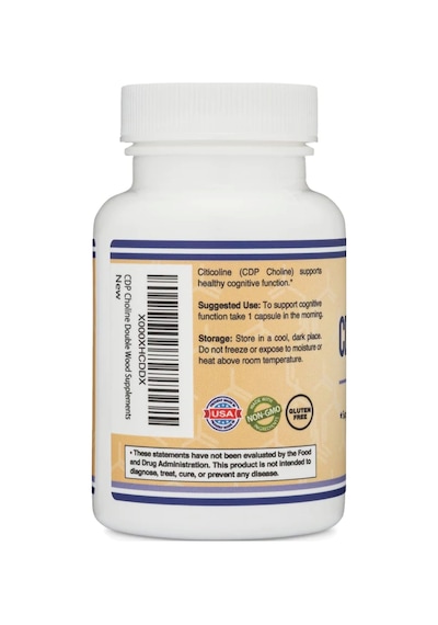 Double Wood Cdp Choline 300mg 60 Capsul. Usa Version 3837