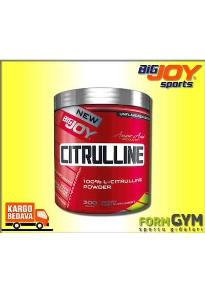 Bigjoy Citrulline Sitrulin 300 Gr Toz Saf Citruline