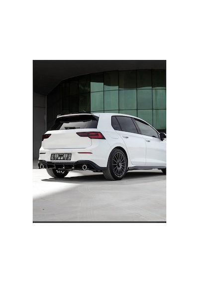 Volkswagen Golf 8 R Line 2020-2024 Body Kit Seti Ön Lip Marşpiyel Difüzör Spoiler Flap