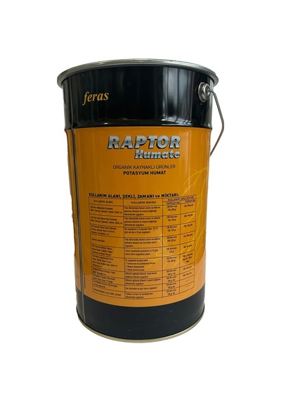 Raptor Humate 10 Kg Organik Kaynaklı Potasyum Humat 10 KG