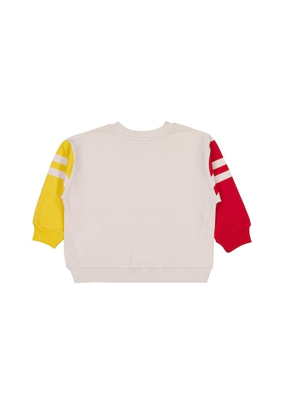 Civil Boys Renkli Kol 2-5 Yaş Sweatshirt - Bej Taş Rengi