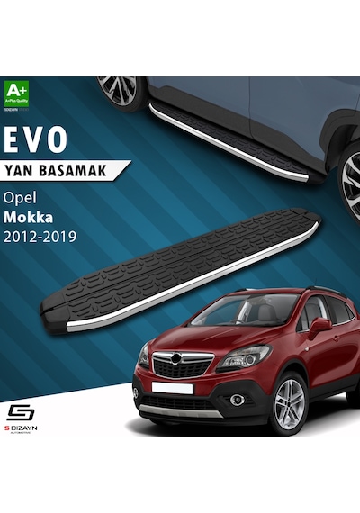 S-dizayn Opel Mokka Evo Krom Yan Basamak 163 Cm 2012-2019