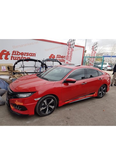 Honda Fc5 Turbo Body Kit-fibersan Tuning N11.17081