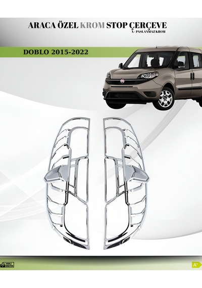 Fiat Doblo Stop Çerçevesi Abs Krom A+ 2015-2022
