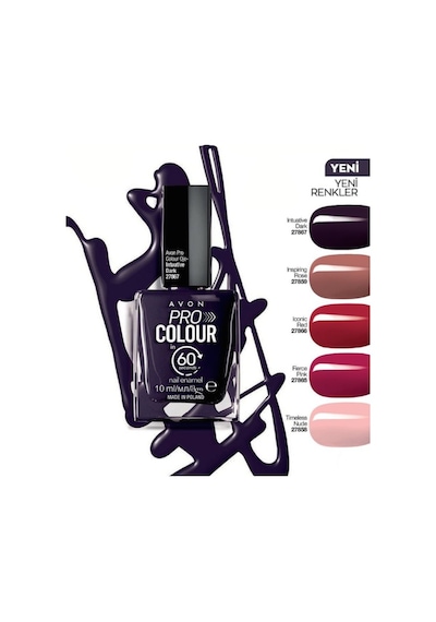 Avon True Pro Colour Hızla Kuruyan Oje Fierce Pink 10 ML