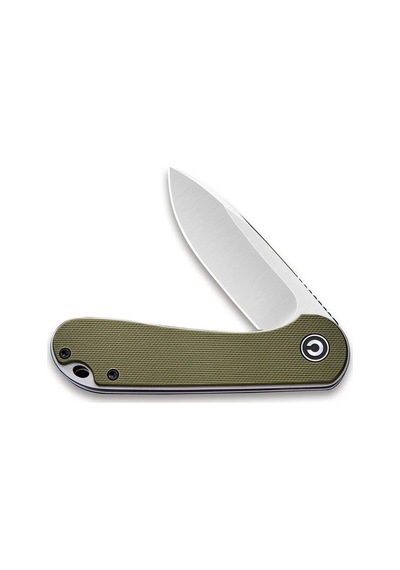 Civivi Elementum Green G10 Handle Satin Finished D2 Blade Kamp Çakı Yeşil